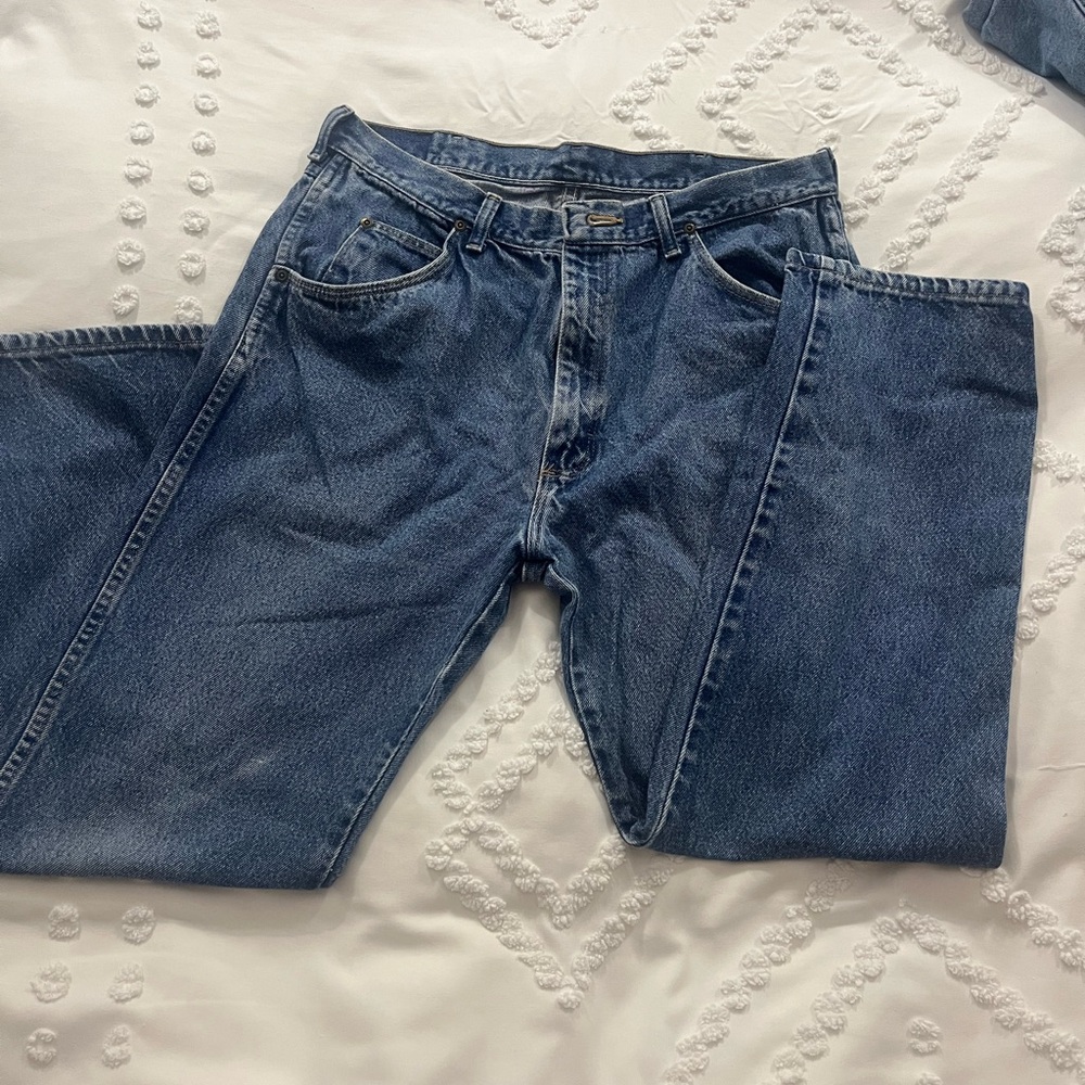 Wrangler Blue Relaxed Jeans